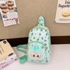 Lightweight And Fashionable Cartoon Kids Sling Bag With Soft Plush Accents For Occasion Any