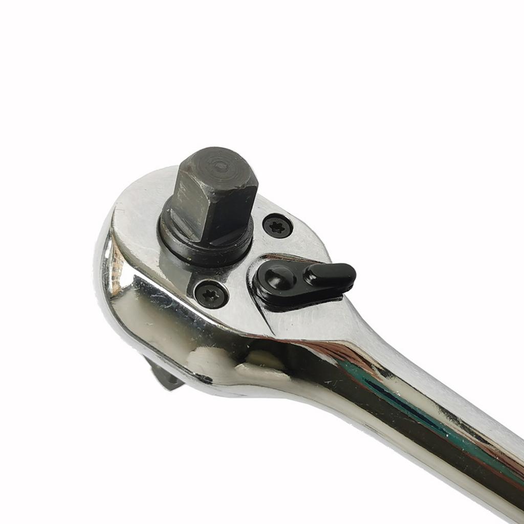 1/4" 3/8" 1/2" Drive Ratchet Wrench Professional Heavy Duty Ratchet Quick-release Reversible Ratchet Spanner 72-Tooth