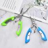 Multi-functional Fish Mouth Pliers Hook with Rubber Handle Luya Pliers  Outdoor Camping