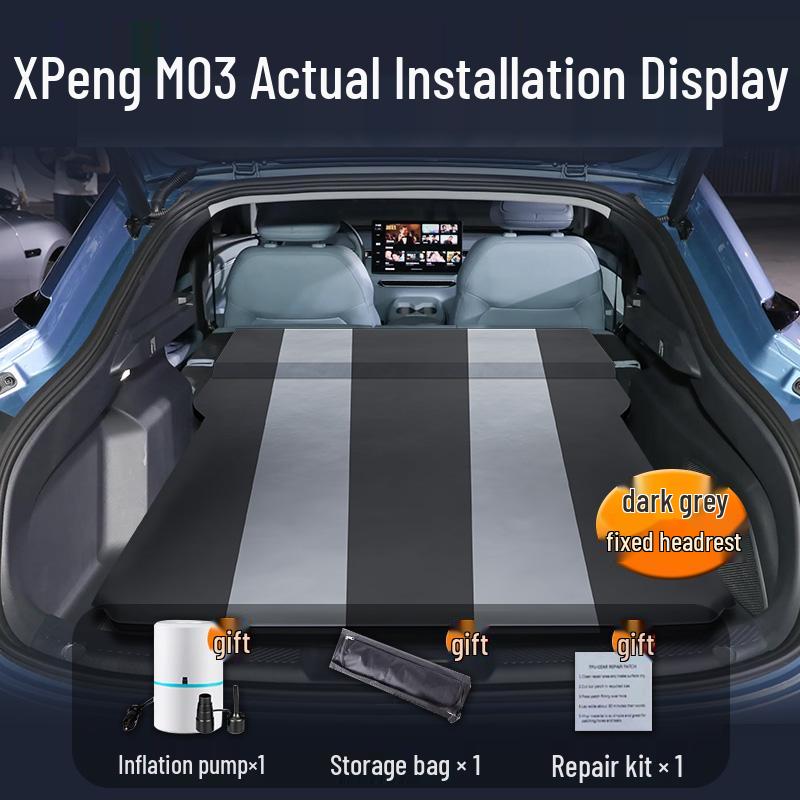 Xiaopeng Mona03 Car Mattress: Automatic Inflatable Bed for Trunk & Rear Seat