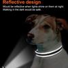 Reflective Dog Collar Sturdy Adjustable Pets Collar For Medium Large Dogs Soft Neoprene Padded Nylon for Medium Large Dogs