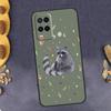 Cute Raccoon Phone Case For Oppo A94 A74 A54 A15 A18 A38 A58 A78 A98 A40 A60 A80 A16 A76 A96 A57S A17 A77