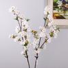 Pink silk cherry blossom simulation cherry blossom indoor desktop flower arrangement wedding flower arrangement fake flower