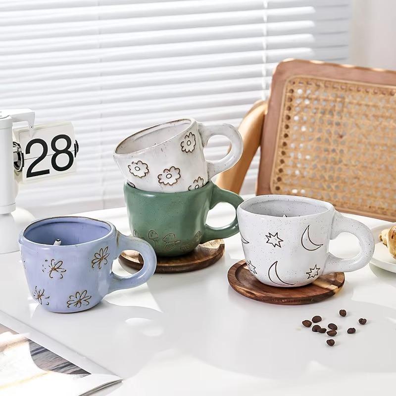 3D Cat Ceramic Mug with Animal Inside, Dog Figurine, Coffee Cup, Tea Milk Cups, Funny Cartoon Animal, Unique Birthday Gift