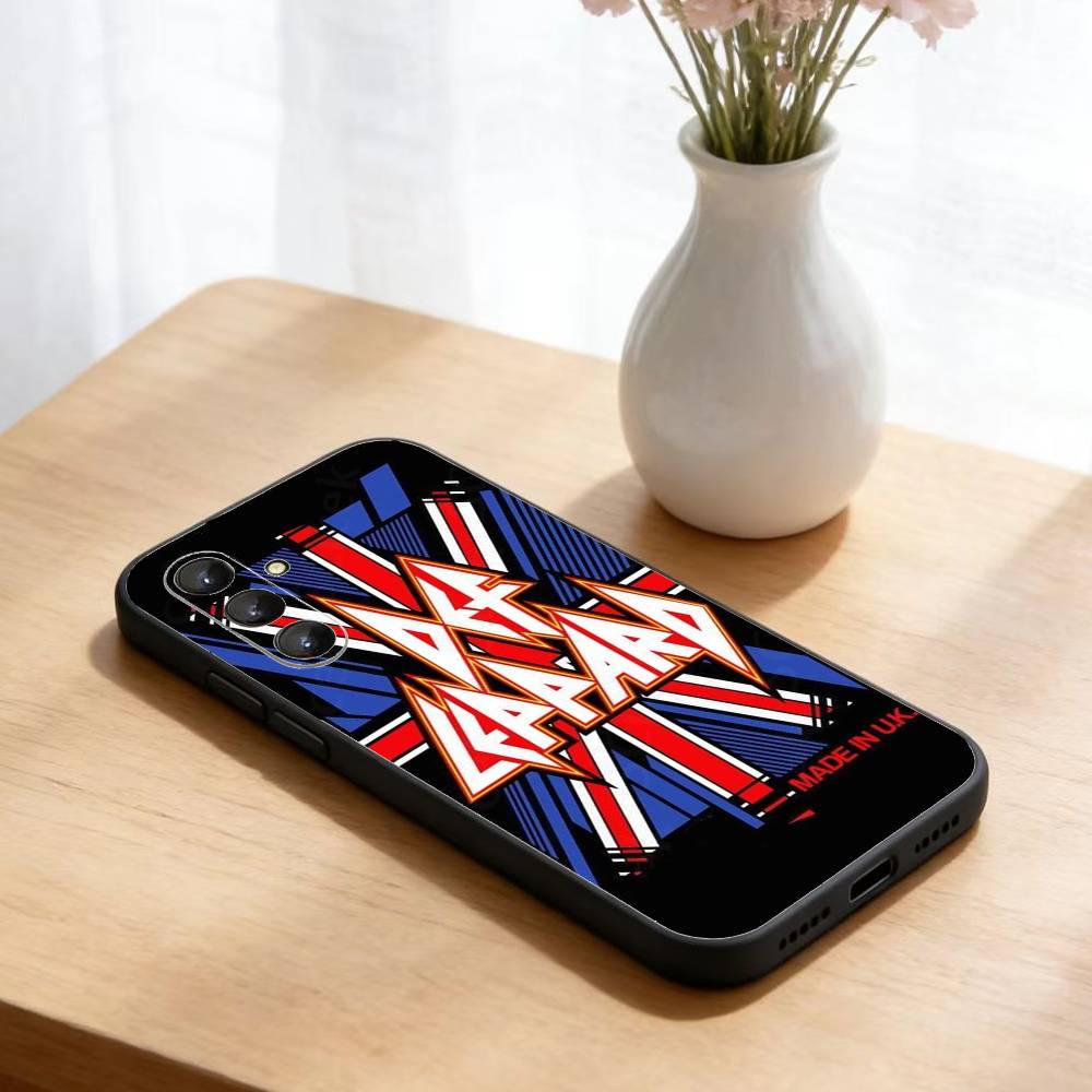 Hot rock band D-Def leppard Phone Case For Samsung Galaxy A73,A21s,A22,A31,A52,A53,A71,A41Soft Black Shell