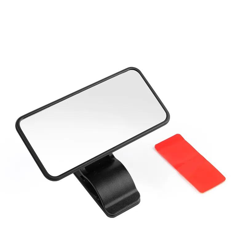 Wide-Angle Rearview Mirror Universal 360° Rotates Adjustable Suction Cup Car Interior Rear View Mirror