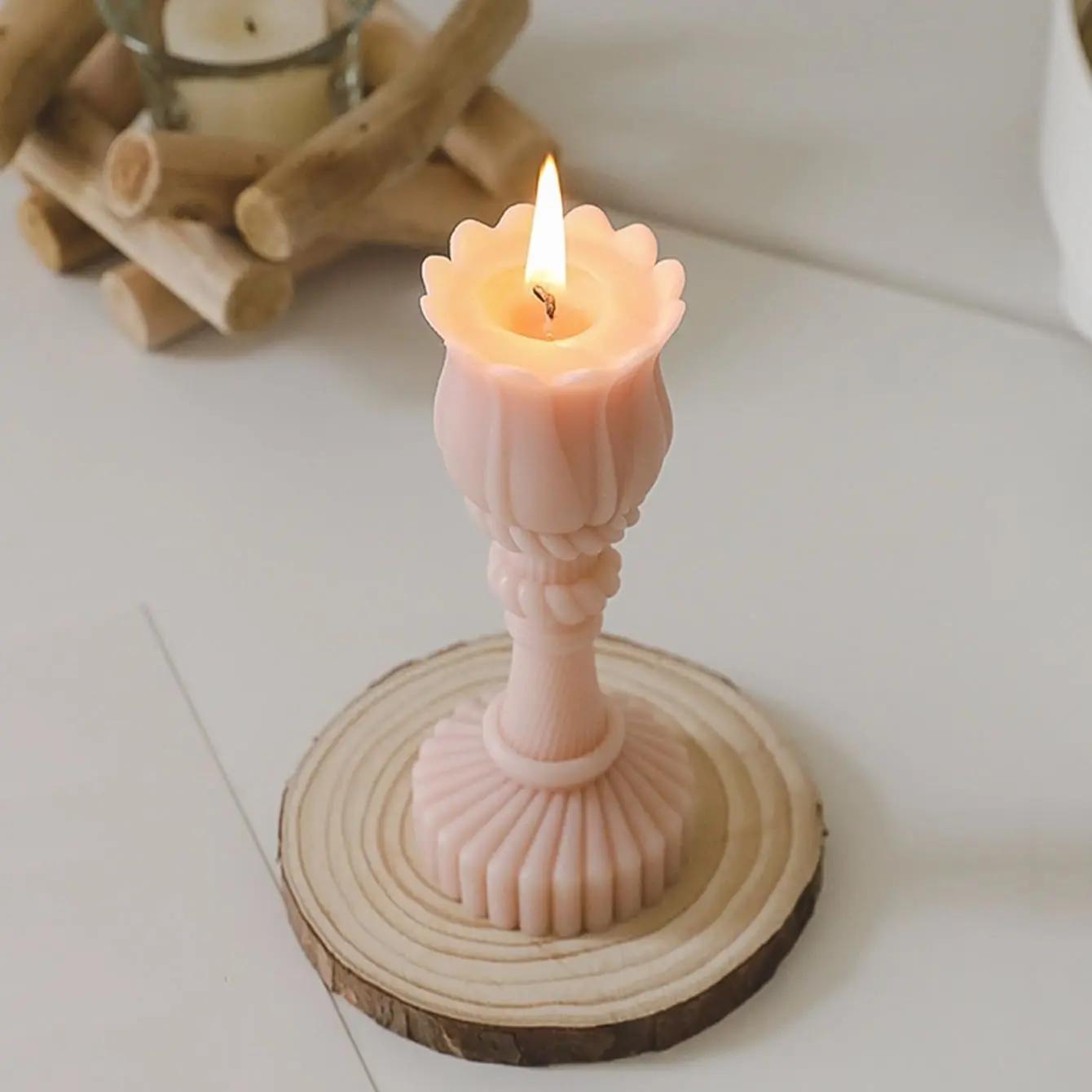 

1pc Round Wood Butler Decorative Tray, Vintage Centerpiece Candle Holder Trays хаки