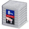 Reusable Non-Stick Steel Wool Dishcloth for Kitchen Cleaning