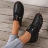 Damen Ballerinas 2024 Neu Orthopädische Slipper Damen Mokassins Genäht Slip-on Ballerinas für Damen Schuhe für Krankenschwestern Medizinisch