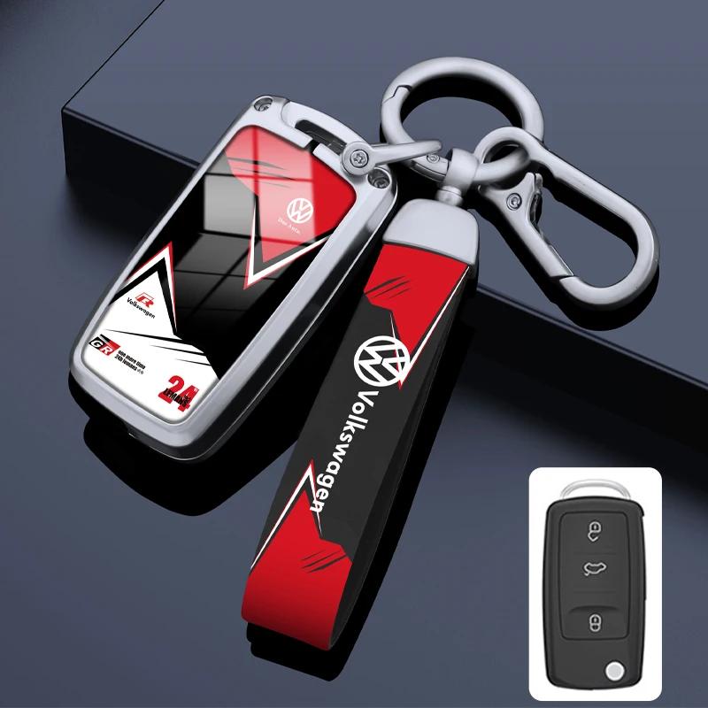 Für VW Neuer 3-Tasten PC Keyless Schale Auto Klappschlüssel Etui Für VW Volkswagen Polo Tiguan Passat B5 B6 B7 Golf 4 5 6 MK6 Jetta