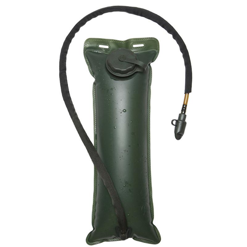Folding Water Bag With Drinking Tube 3L Hydration Bladder Leak Proof Outdoor