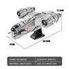 MOULD KING Stavebnice Star Destroyer Model hvězdné lodi Razor Sestava Cihly Děti Vzdělávací kutilské hračky Vánoční dárky