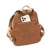 Fashion Wommen Backpack Pu Solid Color Travel Backpack Student Schoolbag