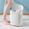 7L Smart Sensor Trash Can For Kitchen Garbage Tin For Bathroom Light Luxury Family Living Room Cracks Trash Bin