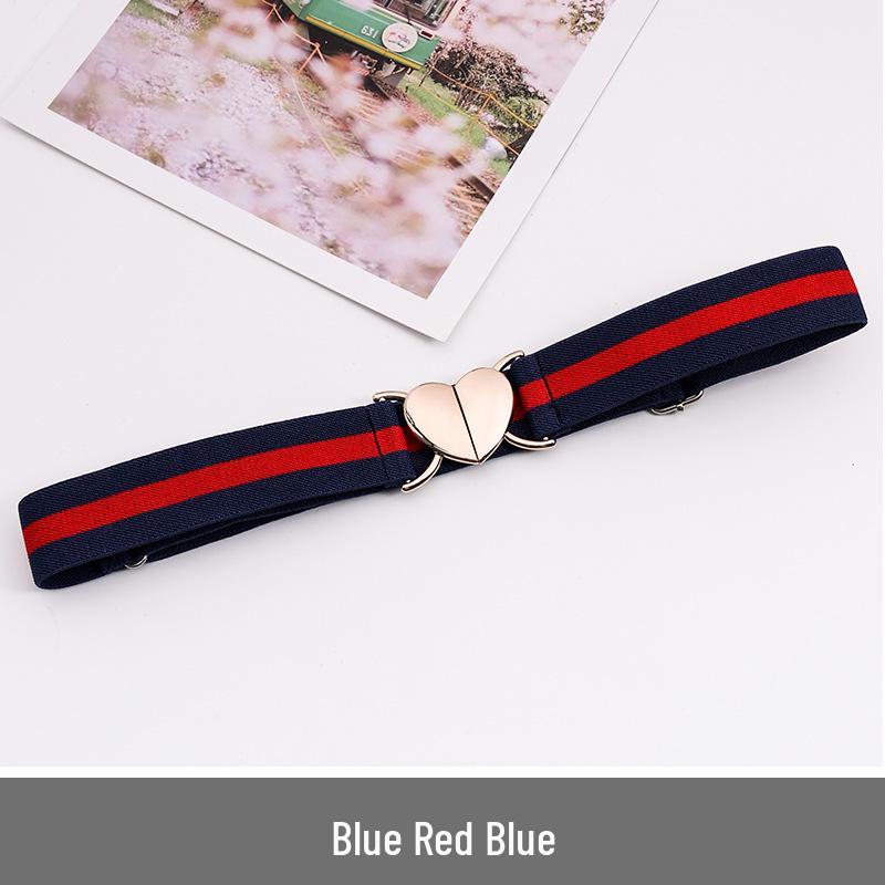 Adjustable Elastic Woven Belt with Hook for Men & Women