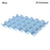 Large-capacity Egg Storage Box 24/15 Grooves Egg Dispenser for Kitchen Trendy Egg Container