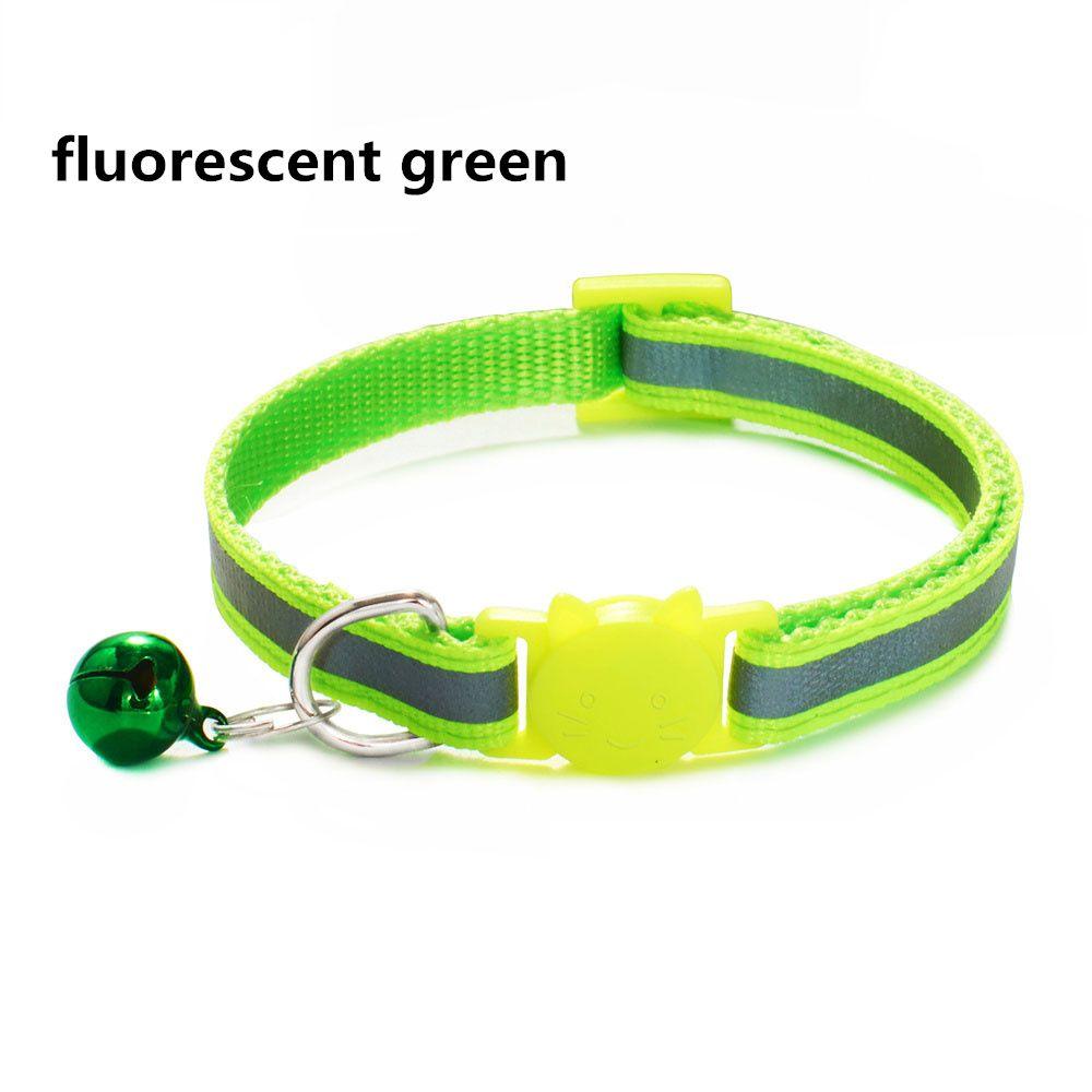New Breakaway Adjustable Kitten Safety Quick Release Cat Collar Reflective
