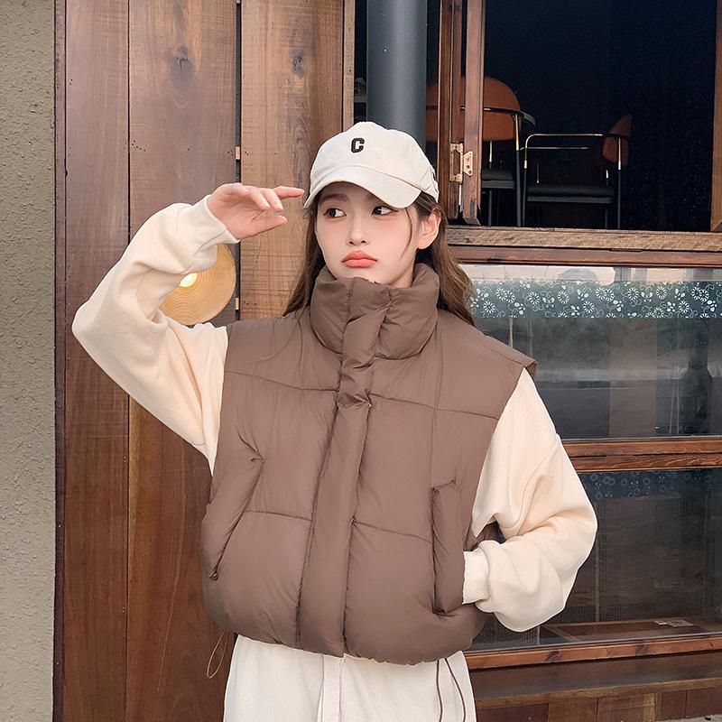 Vest Women's Short New Loose Small Vest Vest Winter Coat
