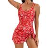 European and American Popular Collar Suspender One-piece Swimsuit Women's European and American Sexy Golf