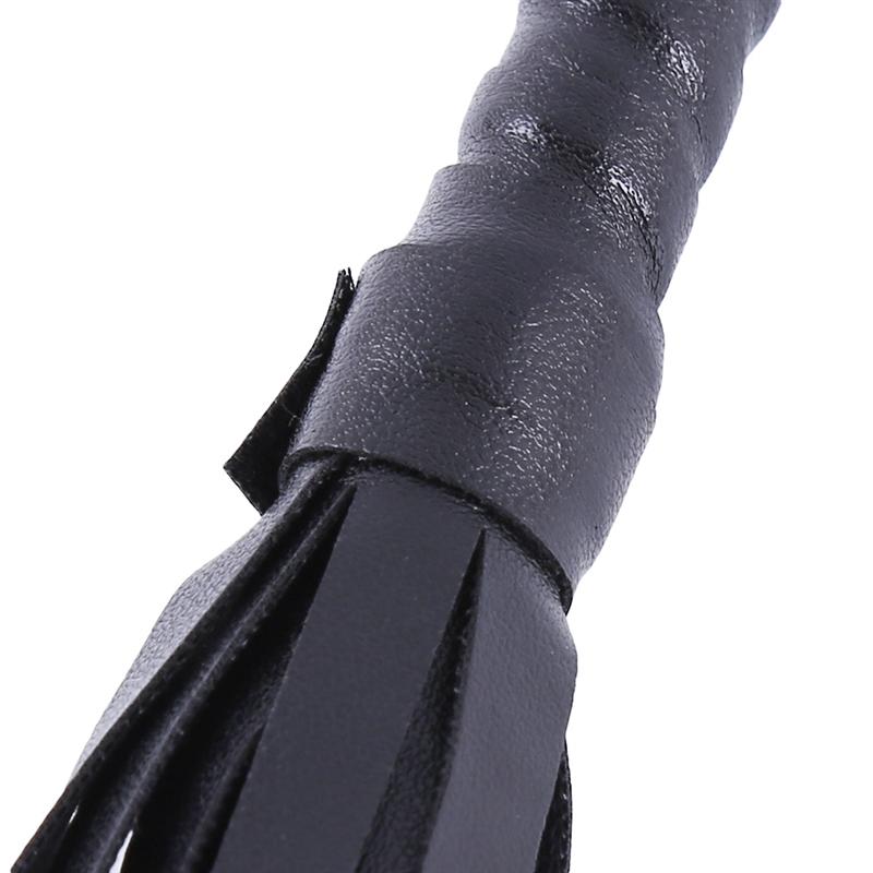 Anti-Slippery PU Leather Handle Horsewhip Equestrian Sports Equipment For Horse Riding Horse Racing Training Professional Riding Tool