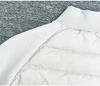 Women's Short Slimming Lightweight White Goose Down Jacket for Running and Outdoor Yoga - Autumn/Winter