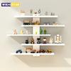 Lightweight Wall-Mounted 5-Tier Display Shelf for Building Block Figures - Large Capacity, Easy Install Blind Box Organizer Rack