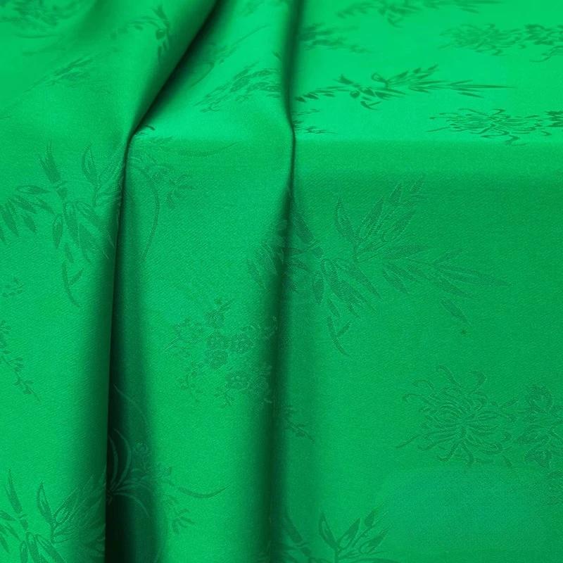 Antikstil Imitation Seide Jacquard Satin Stoff Chinesischer Stil Dunkles Muster Gewebter Brokatstoff DIY Hanfu Cheongsam Kleid
