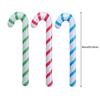 Home Party Balloons Santa Claus Walking Stick Christmas Candy Cane Inflatable Toys Crutch Balloons