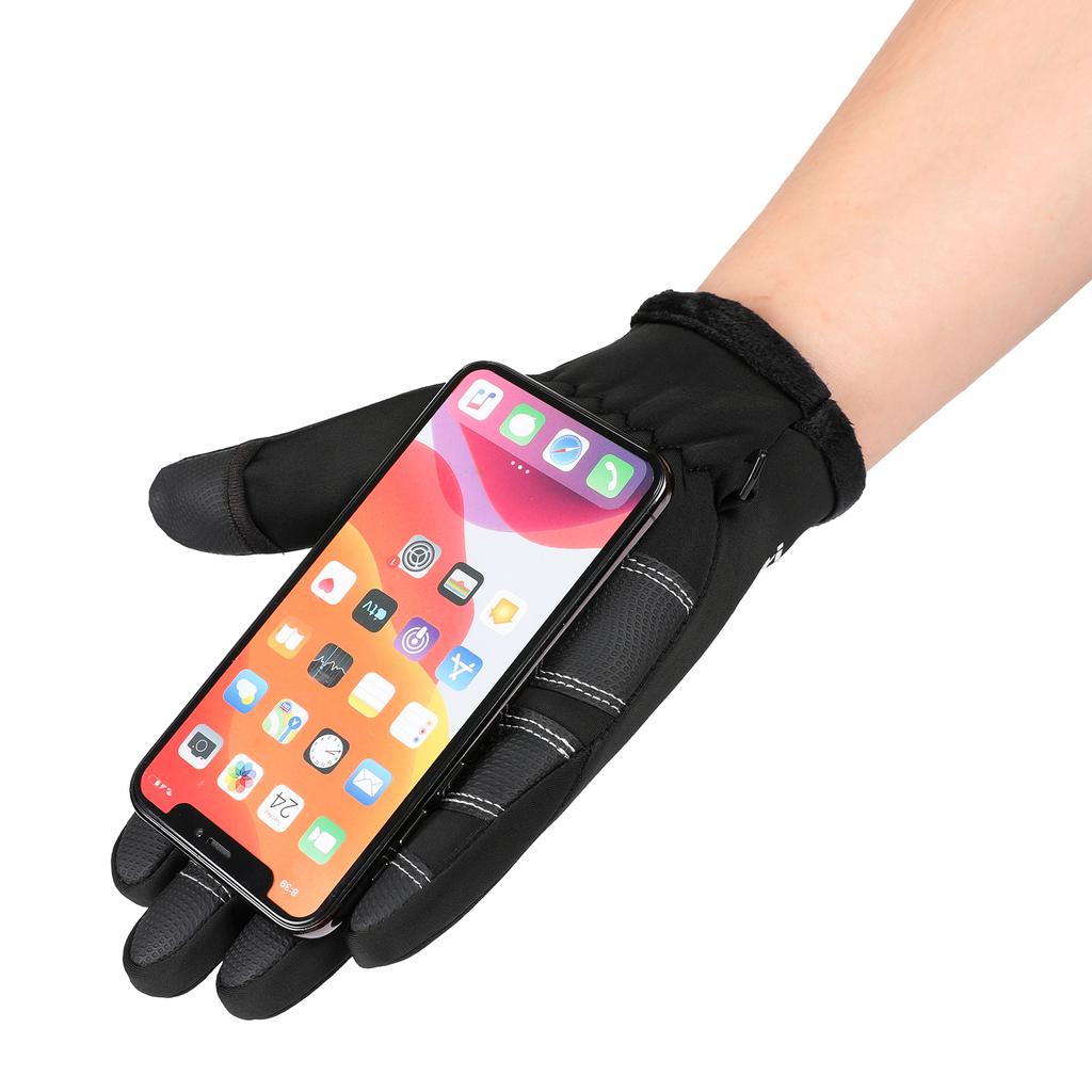 Guanti Invernali Termici Donna Touch Screen - Caldi, Antivento, Con Fodera In Peluche, Per Corsa Ed Escursioni