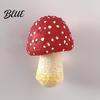 Decorative Fridge Magnets 3D Mushroom Refrigerator Magnet Resin Fake Small Memo Holders Photo Notes Holder for Whiteboard Cabinet Kitchen Aesthetic