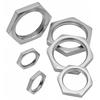 304 Stainless Steel Thin Hex Lock Nut & Washer for Faucet Pipe Thread Connection.