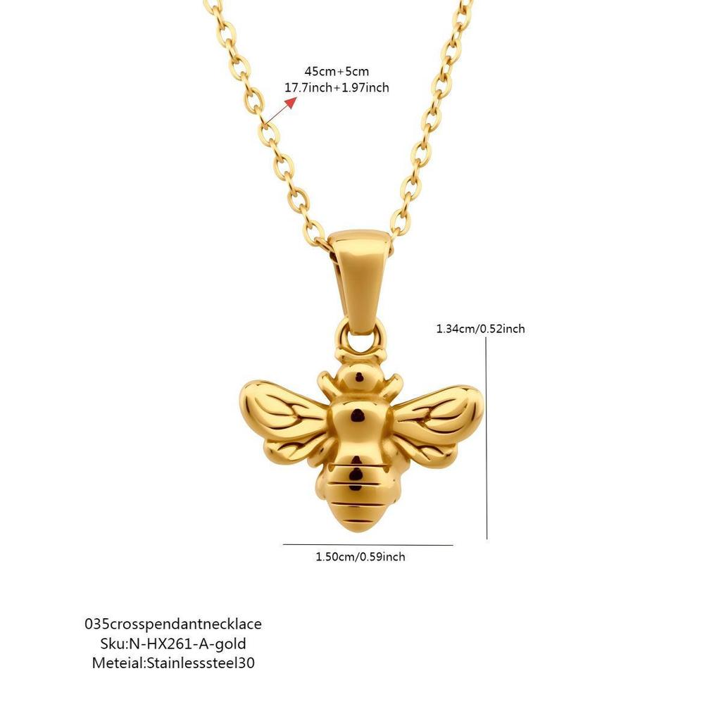 Luochen Bowknot Zircon Pendant Necklace - Korean Style Luxury Clavicle Chain
