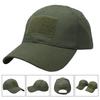 Tactical Outdoor Baseball Cap with Adjustable Strap and Hook Loop Patch Panel for Military Airsoft Paintball Activities