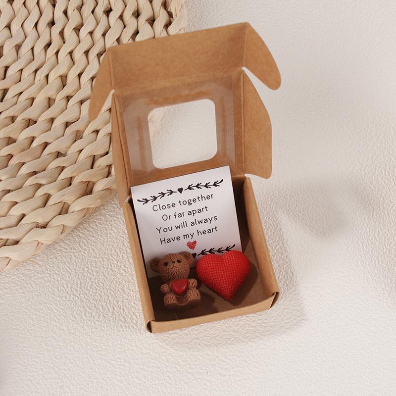 Handmade Mini Bear Little Bear In A Box My Little Worry Bears Mini Pocket Bears Hug With Emotional Uplifting Keepsake For Lovers