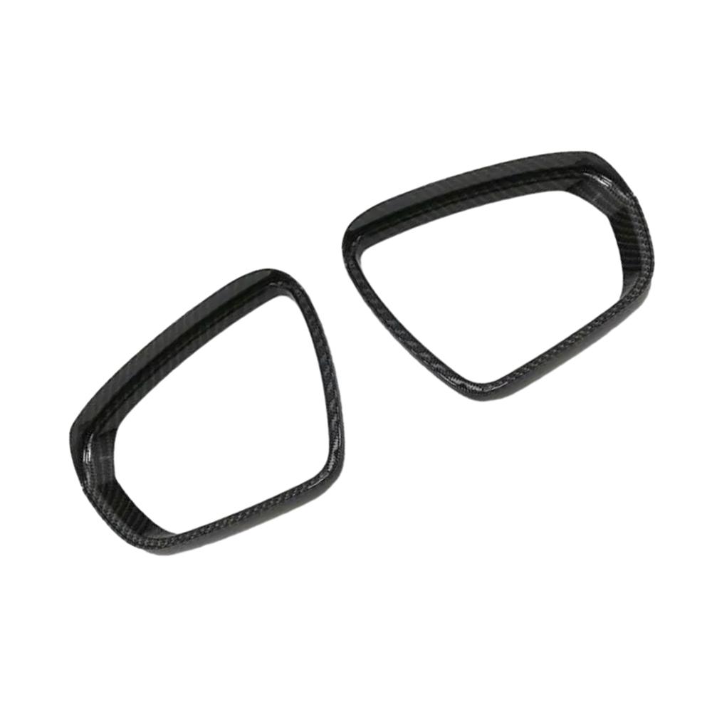 2x Rearview Mirror Trim for Peugeot 4008 3008 GT 3008GT 2016- Rahield Visor Cover Rain Blocker Eyebrow Rainproof Sticker