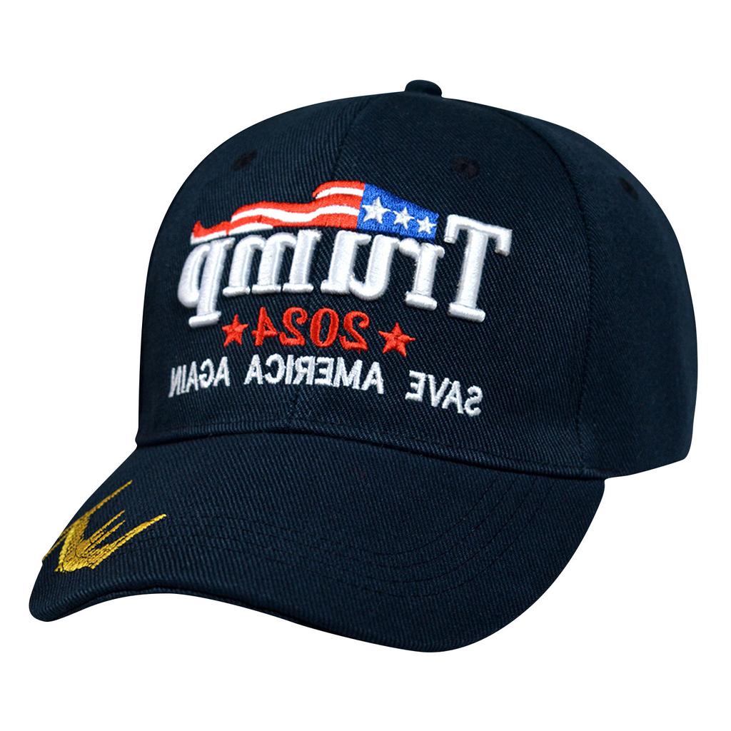 2024 Campaign Hat Flag Of The United States Embroidery Adjustable Hat For Men And Women