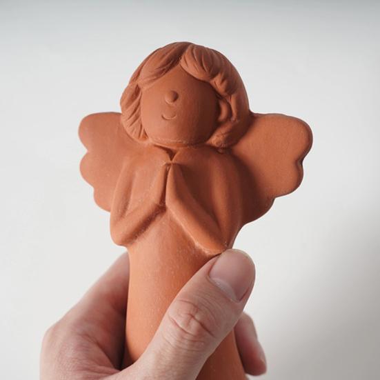 Angel Self Watering Spike Terracotta Plant Watering Spike Slow Release Planter Insert Automatic Watering Tool for Indoor Outdoor Plants