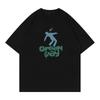 GreenDay Band Printed American Street Punk Shoulder Men's and Women's Loose Cotton Crew Neck Short Sleeve T-Shirt