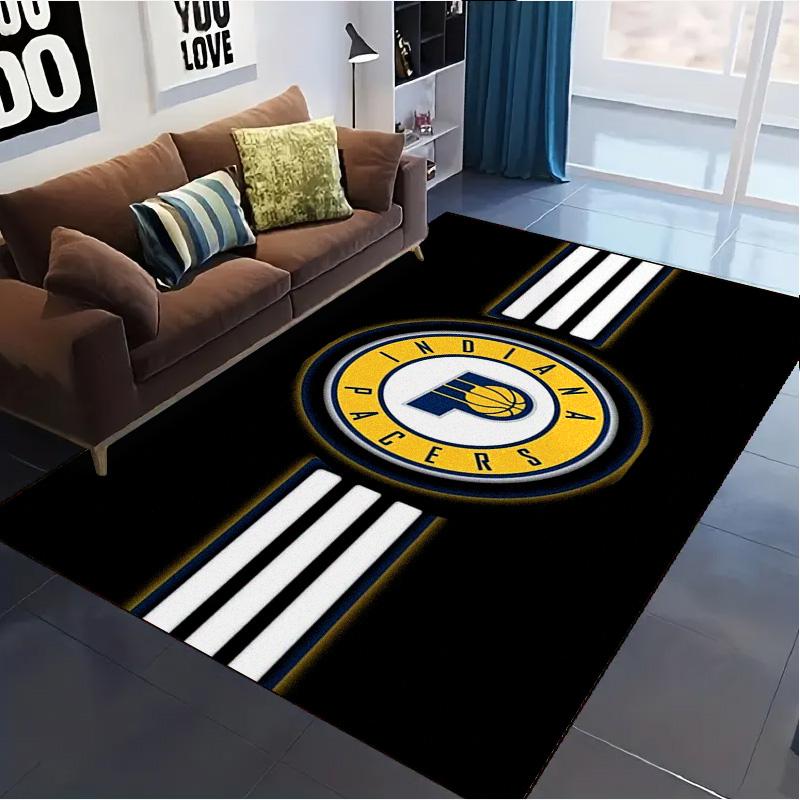 Indiana Pacers Carpet Rug for Living Room Bedroom Home Sofa Decoration,Kids Play Non-slip Floor Mat