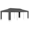 VidaXL Gazebo with Double Roof 3x6 M Anthracite