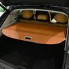 For Leapmotor C10 2024 2025 Cargo Cover Car Organizer Interior Accessories Carbon Fiber Trunk Partition Storage Panel
