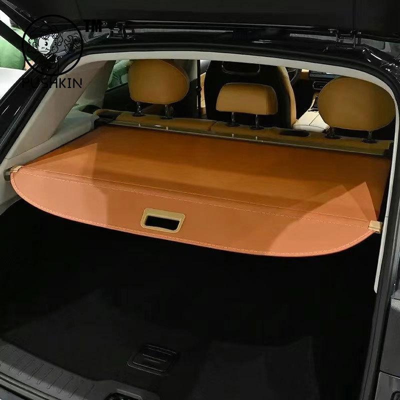 For Leapmotor C10 2024 2025 Cargo Cover Car Organizer Interior Accessories Carbon Fiber Trunk Partition Storage Panel