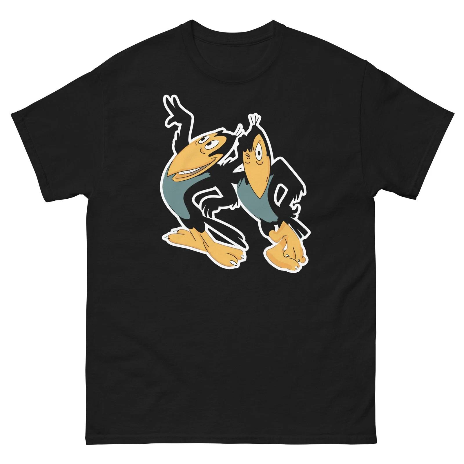 

Heckle & Jeckle Cartoon Graphic T Shirt TShirt Unisex classic tee XXXL