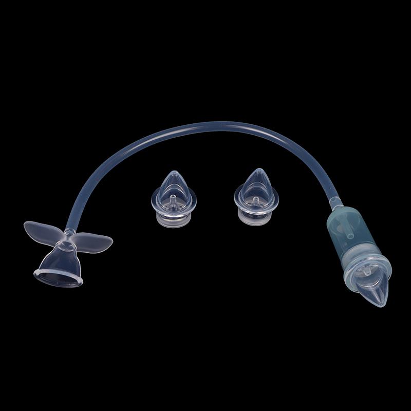 Emilim Silikon Güvenli Yumuşak Uç Yenidoğan Bebek Burun Temizleyici Burun Temizleme Cihazı Bebek Vakumlu Emiş Burun Aspiratörü