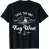 Key West Florida Matching Family Vacation Trip Retro Boys Girls Cotton Men T Shirt S