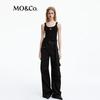 MO&Co. Letter Embroidered Ribbed Camisole
