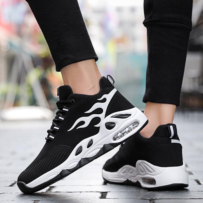 Casual Shoes Men Fashion Sneakers Air Cushion Height Increase Shoes Platform Shoes for Man High Top Sneaker Zapatillas De Hombre