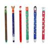 Erasable Pen Set Christmas Theme Pen Santa Reindeer Elf Design Smooth Writing Pens Stationery Supplies for Students Teachers