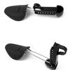 1 Pair Shoe Trees Adjustable Length Multi-holes Ultralight Matte Black Universal Anti-deformation Men Women Shoe Shape Supports Keepers