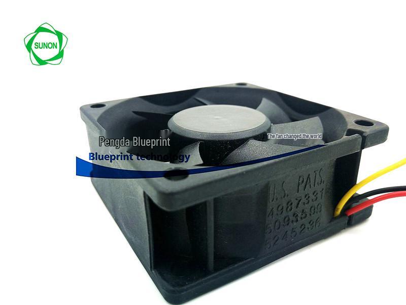 KDE1206PTV2 Magnetic Levitation 12V 1.1W High Airflow 6CM Computer Cooling Fan Other Connector or Length, Specify in Order